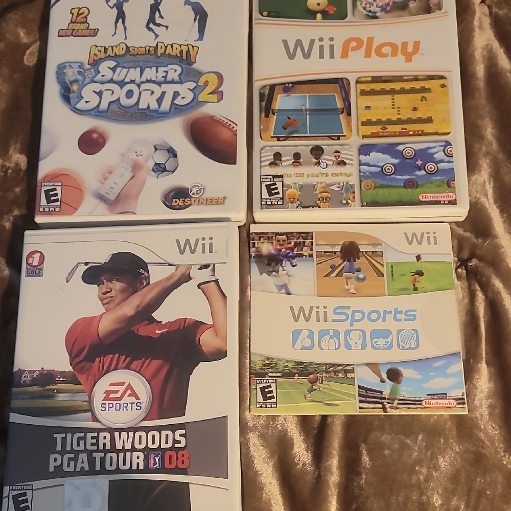 Nintendo Wii Sports Game Collection - Multicolor